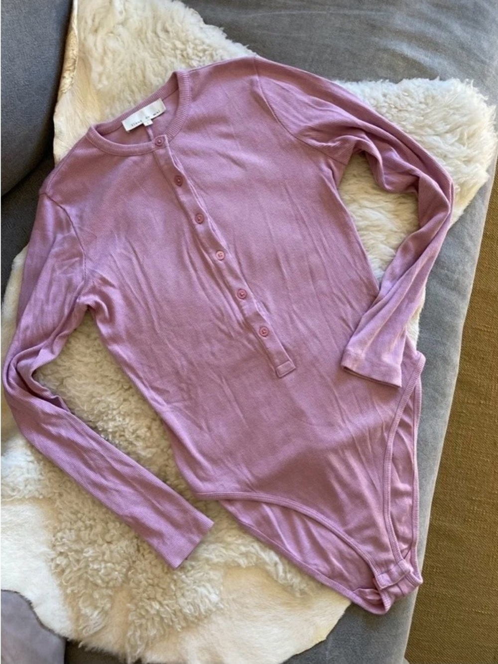 Fleur du Mal henley bodysuit